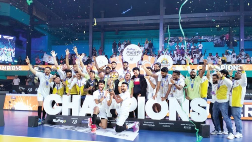 Ahmedabad clinches Prime Volleyball title