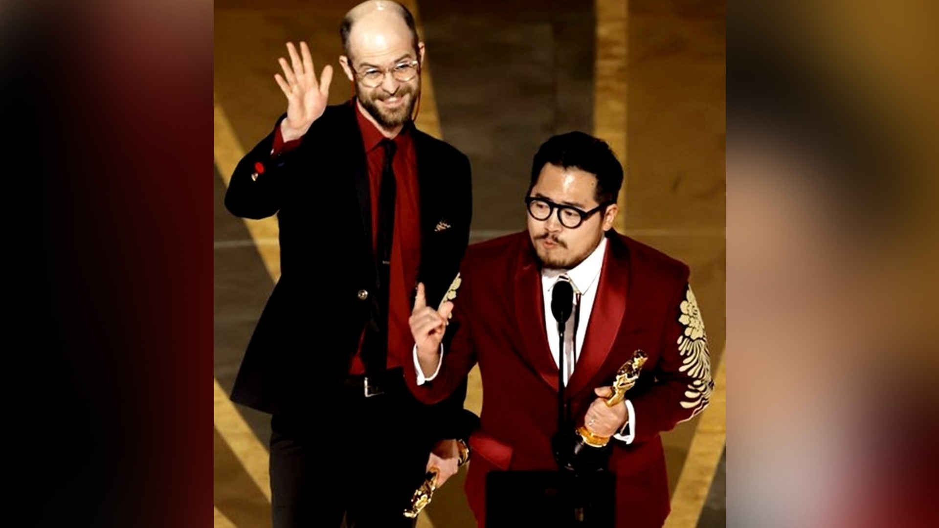 Everything Everywhere All at Once wins Best Original Screenplay