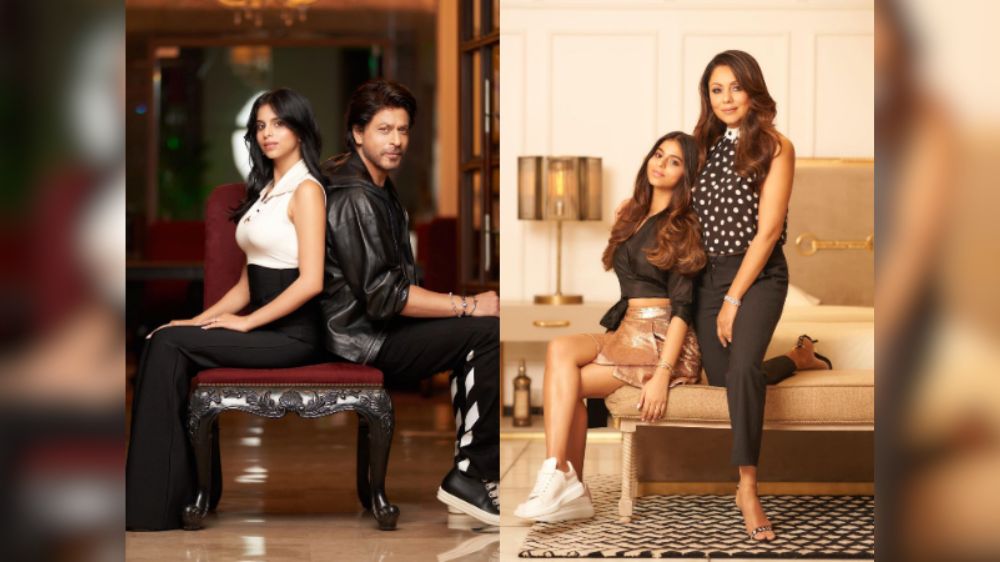 Suhana poses with Shah Rukh, Gauri in new viral pics, fans pour love Suhana poses with Shah Rukh, Gauri in new viral pics, fans pour love