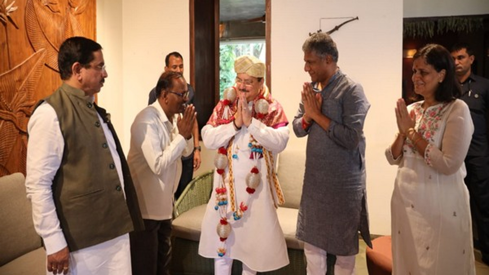 Nadda holds meeting with BJP leaders ahead of Bommais nomination filing