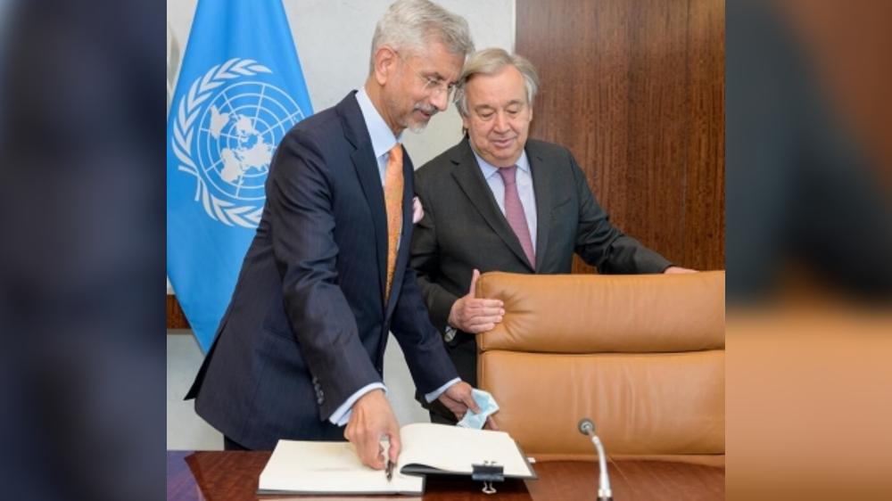 Jaishankar meets Guterres, to protect Indians in Sudan