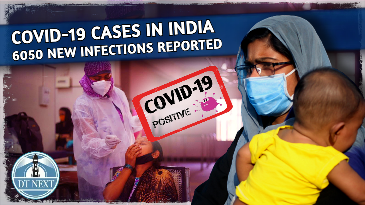 Covid cases: 6050 new infections reported Covid cases: 6050 new infections reported