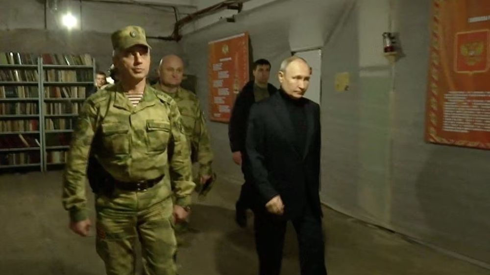 Putin visits two regions in Ukraine, Russia presses assault on Bakhmut