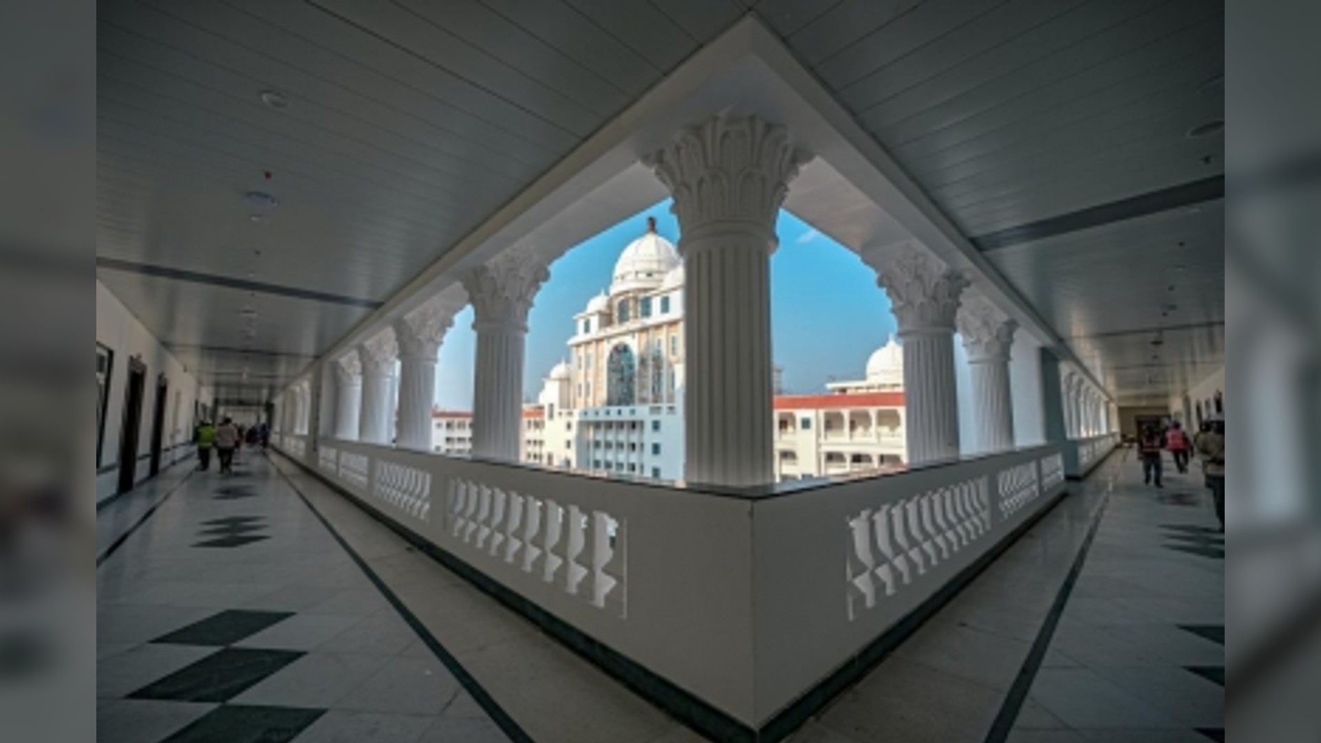 Domes of new Secretariat modelled on the lines of temple