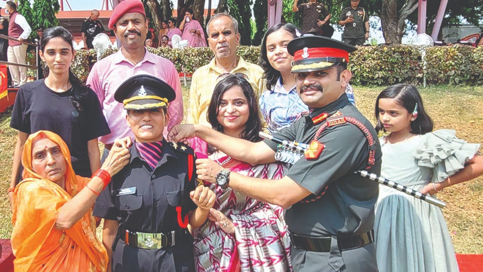 Widow of Galwan hero, who saved over 30 soldiers, becomes Army officer