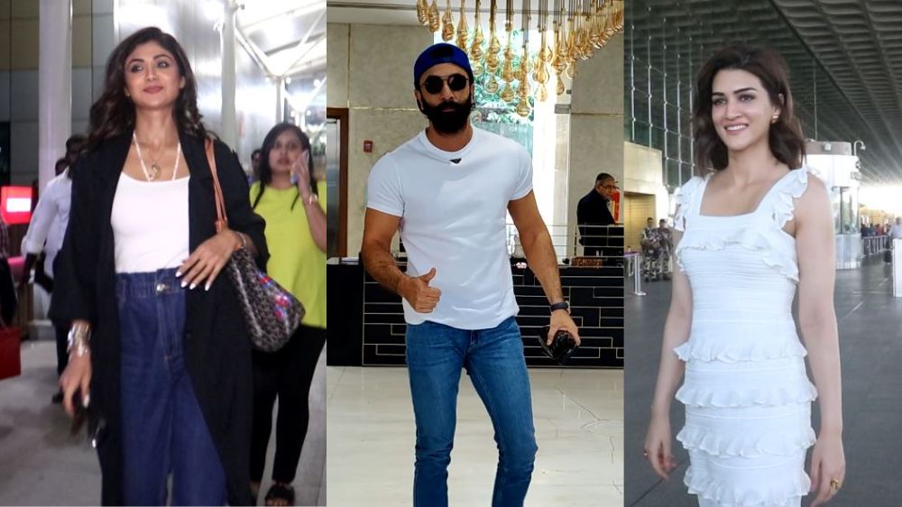 Ranbir Kapoor to Kirti Sanon, celebs spotted in Mumbai