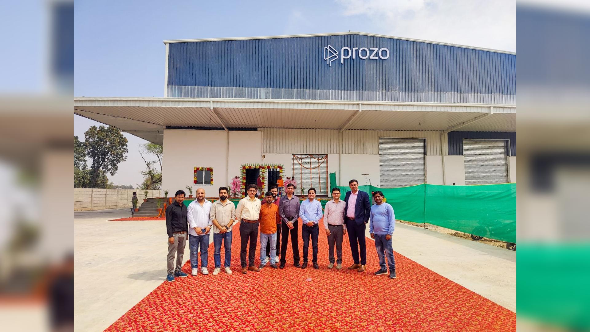 Prozo expands with 28k sqft fulfilment centre in Chennai Prozo expands with 28k sqft fulfilment centre in Chennai