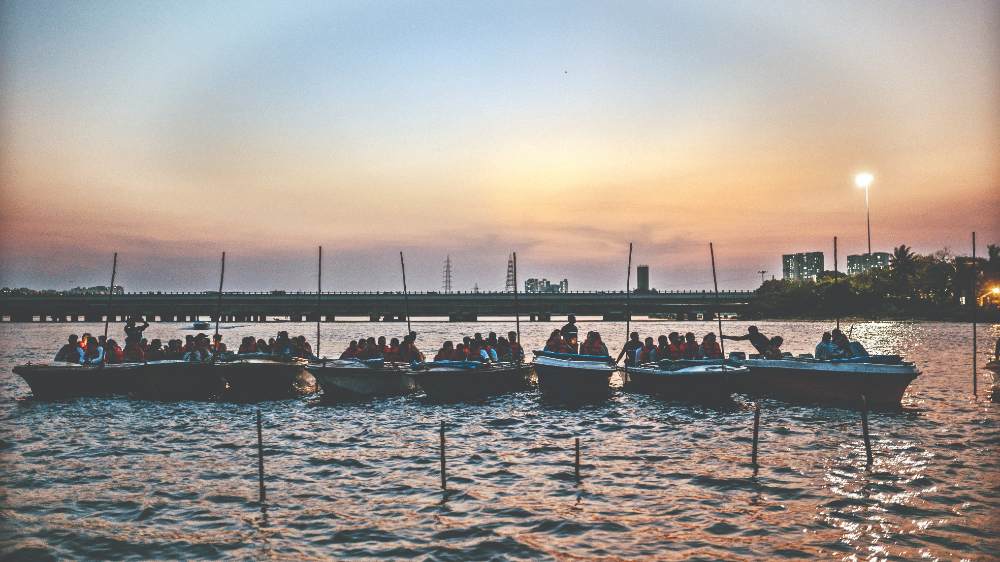 Chennai witnesses its first concert in the sea