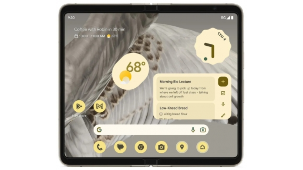 Google Pixel Fold leaked images show sleek, nearly gapless hinge design