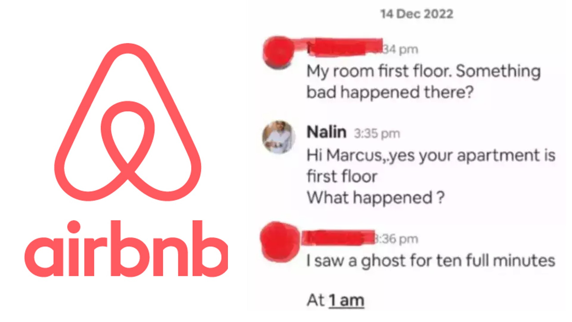 Airbnb guest sees Ghost, netizens call it haunted attraction Airbnb guest sees Ghost, netizens call it haunted attraction