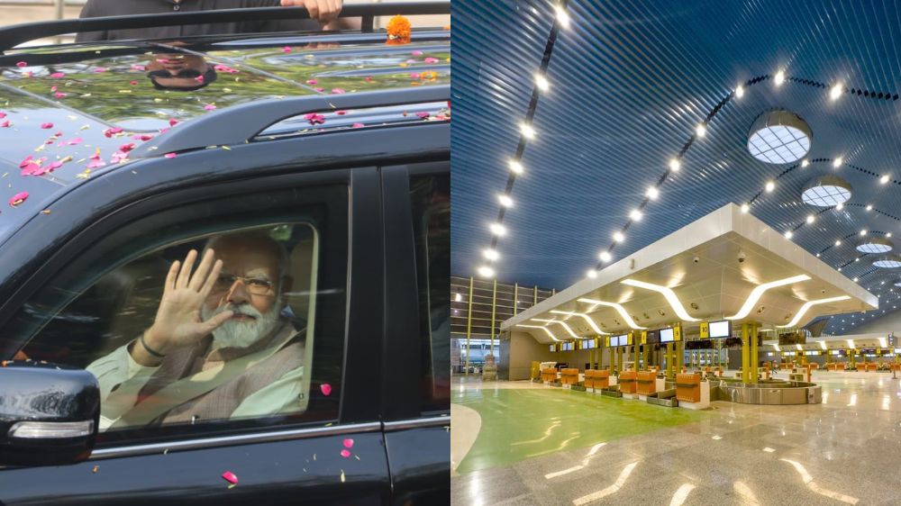 PM Modi inauguates Chennai airports new terminal building