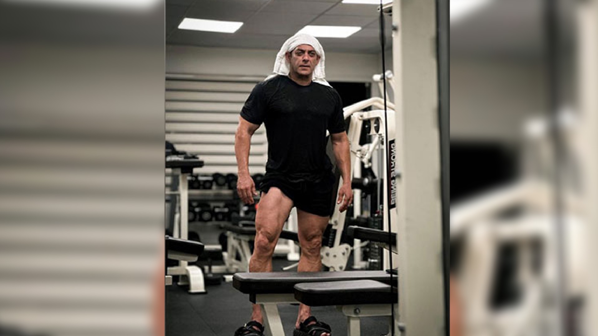 Salman Khan flaunts ripped thighs in new gym picture