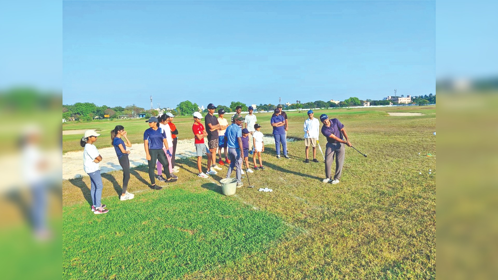 Teeing ground: Swinging start to Junior golf camp at MGC Golf annexe