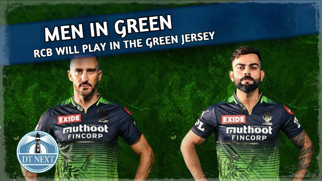 IPL 2023: RCB will play in the green jersey IPL 2023: RCB will play in the green jersey