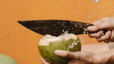 Stay hydrated with tender coconut water