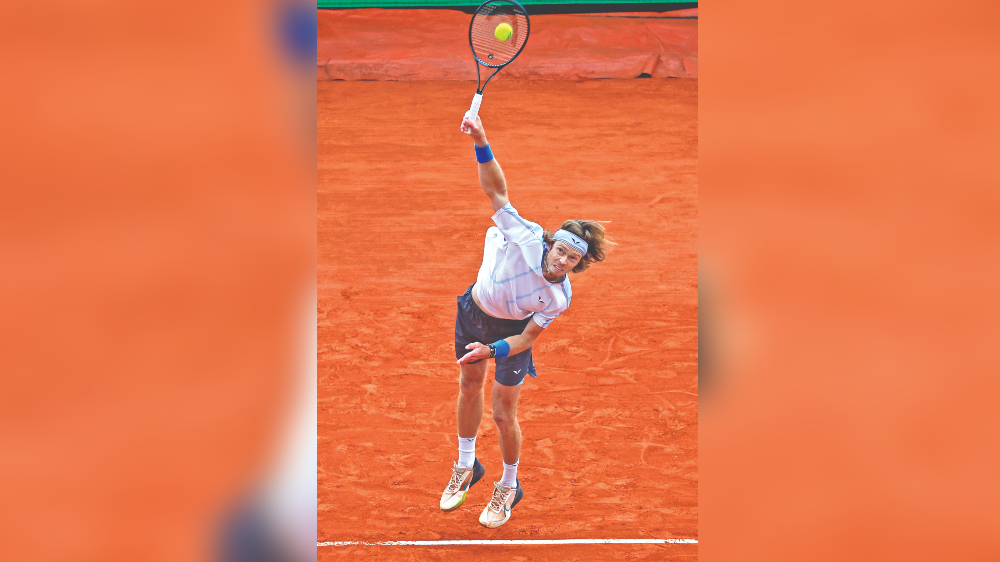 Rublev enters Monte Carlo final