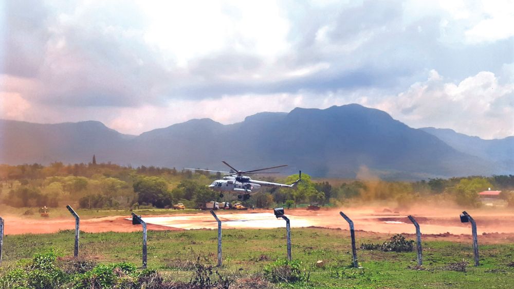 Helicopter trials held thrice at Masinagudi ahead of PM’s visit