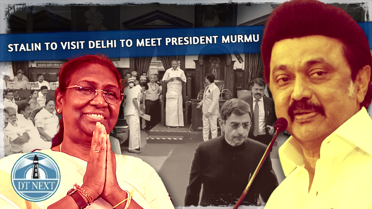 Stalin to visit Delhi , to meet President Murmu Stalin to visit Delhi , to meet President Murmu