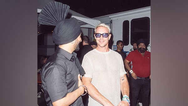 Diljit Dosanjh, Diplo enjoys Chai time, check out video