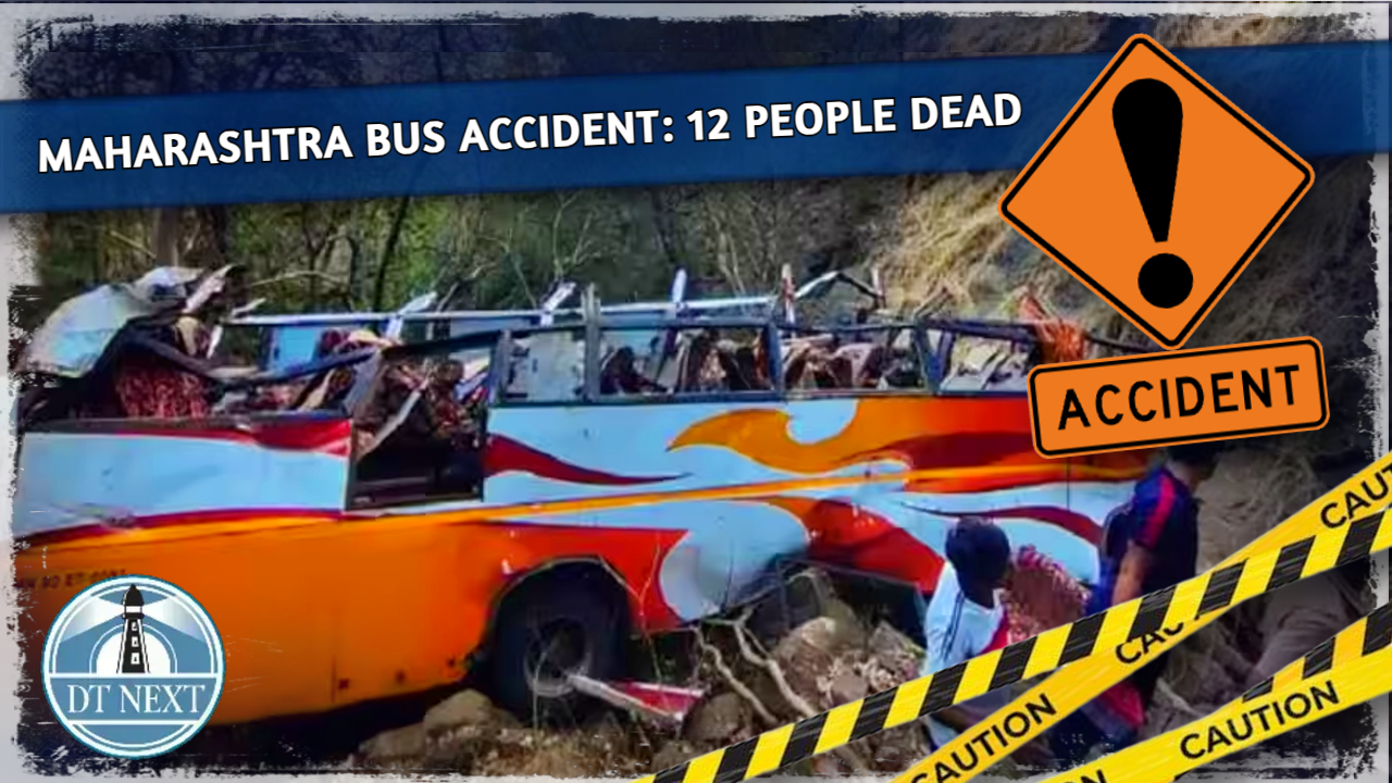 Maharashtra Bus Accident: 12 people reported dead Maharashtra Bus Accident: 12 people reported dead