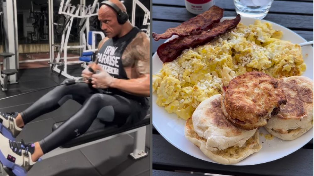 Dwayne Johnsons post-workout cheat meal leaves fans stunned! Dwayne Johnsons post-workout cheat meal leaves fans stunned!