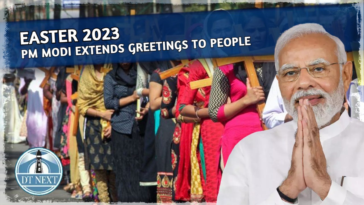 PM Modi Extends Greetings On Easter 2023 PM Modi Extends Greetings On Easter 2023
