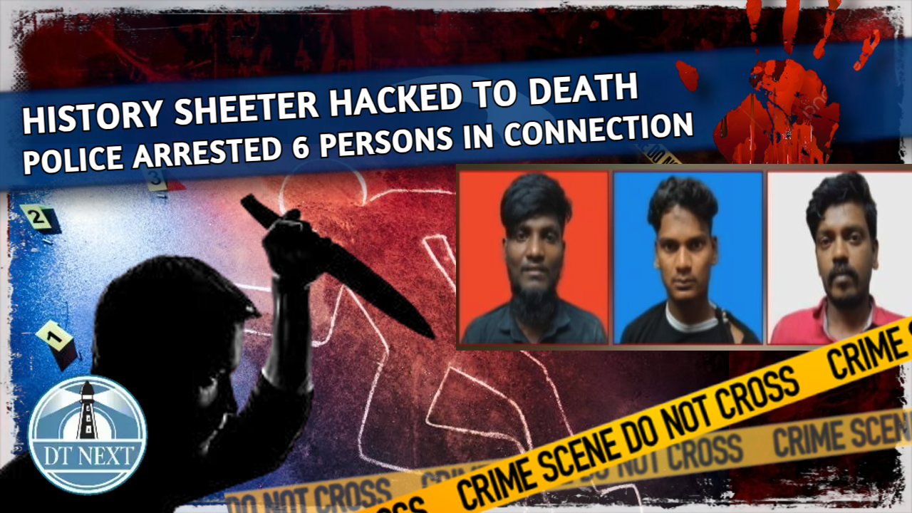 History sheeter hacked to death near Old Washermenpet History sheeter hacked to death near Old Washermenpet