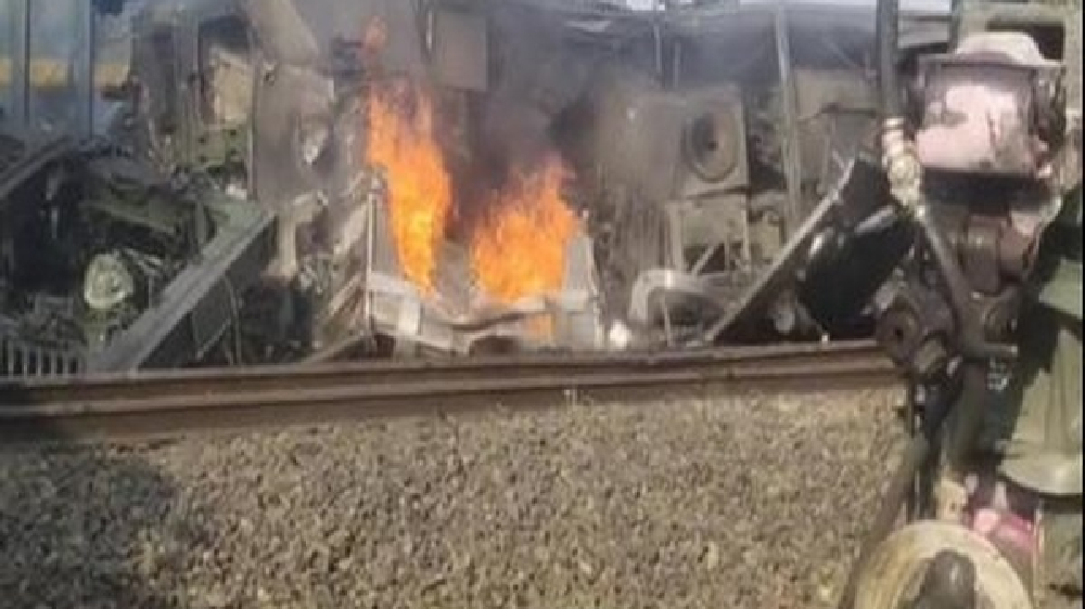 Driver injured, 2 workers feared trapped after goods train collides in MP