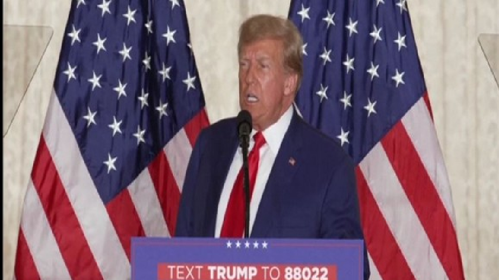 US is going to hell : Trump tears into Biden administration