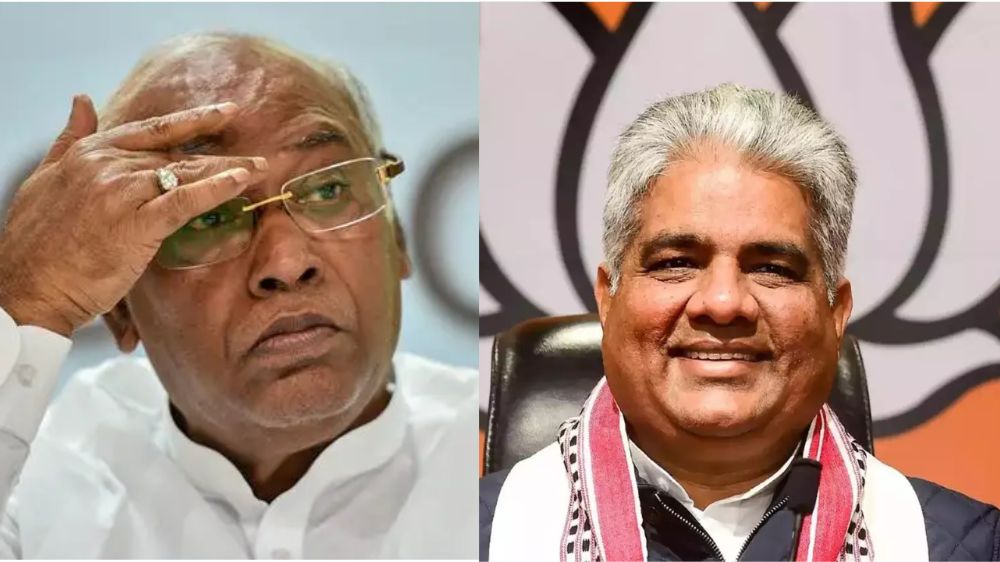 Bar Kharge from campaign, register FIR: BJP to EC on poisonous snake barb Bar Kharge from campaign, register FIR: BJP to EC on poisonous snake barb