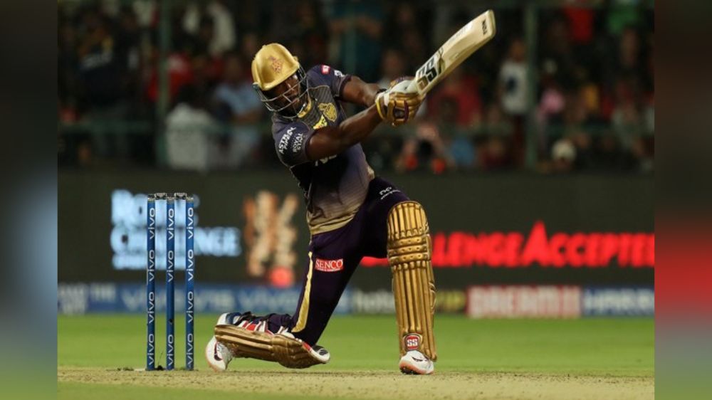 Andre Russell completes 100 IPL matches for Kolkata Knight Riders
