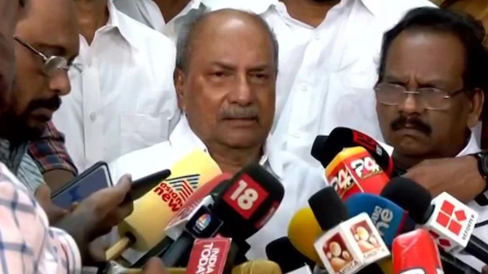 Very wrong decision: AK Antony on son Anil Antony joining BJP