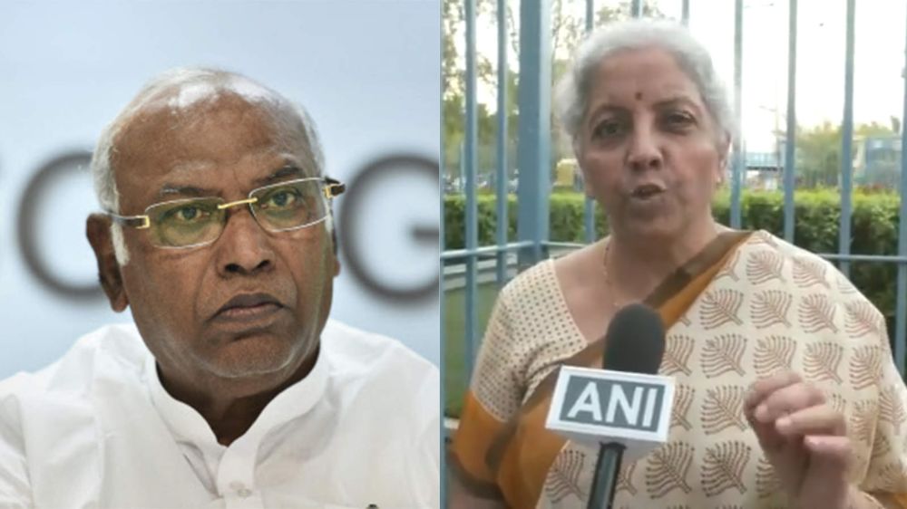 Sitharaman demands apology from Kharge over poisonous snake remark