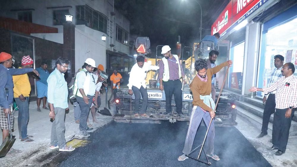 80 Chennai roads to be relaid tonight: Check details here