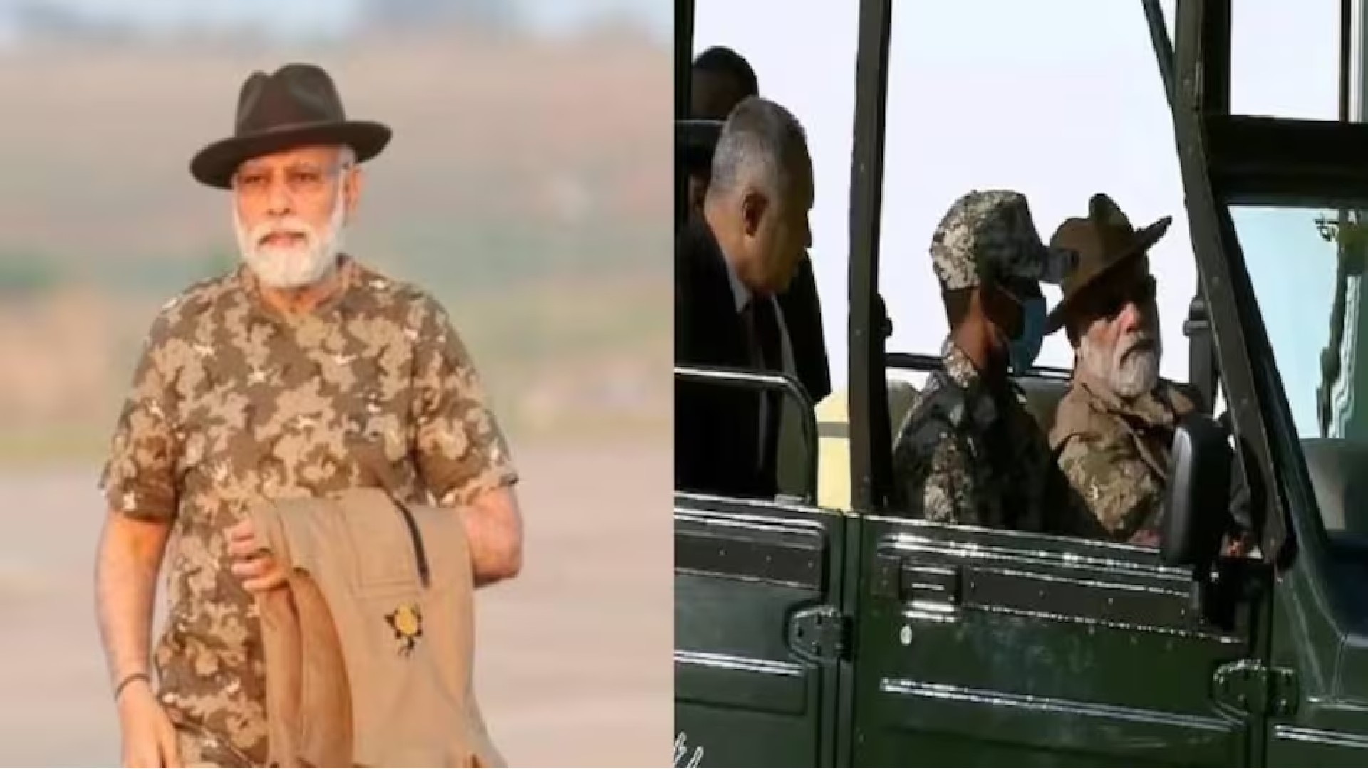 PM Modi goes on jungle safari at Bandipur Tiger Reserve in Karnataka