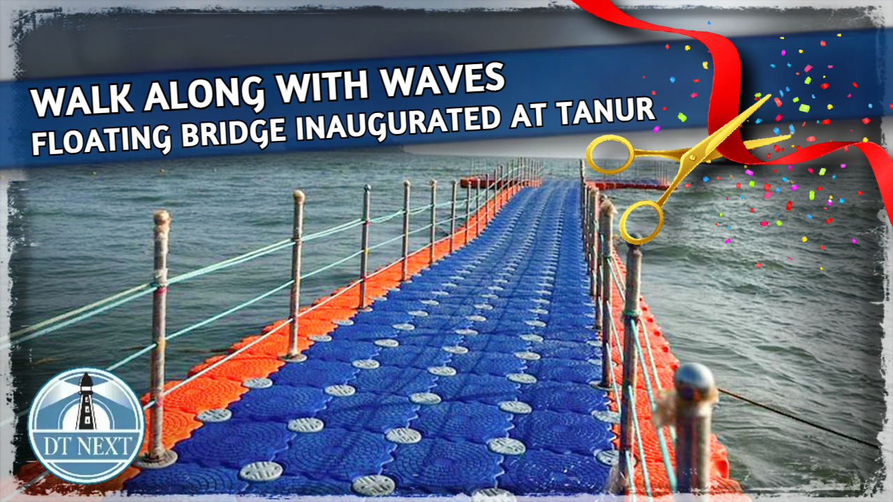 Floating bridge inaugurated at Tanur