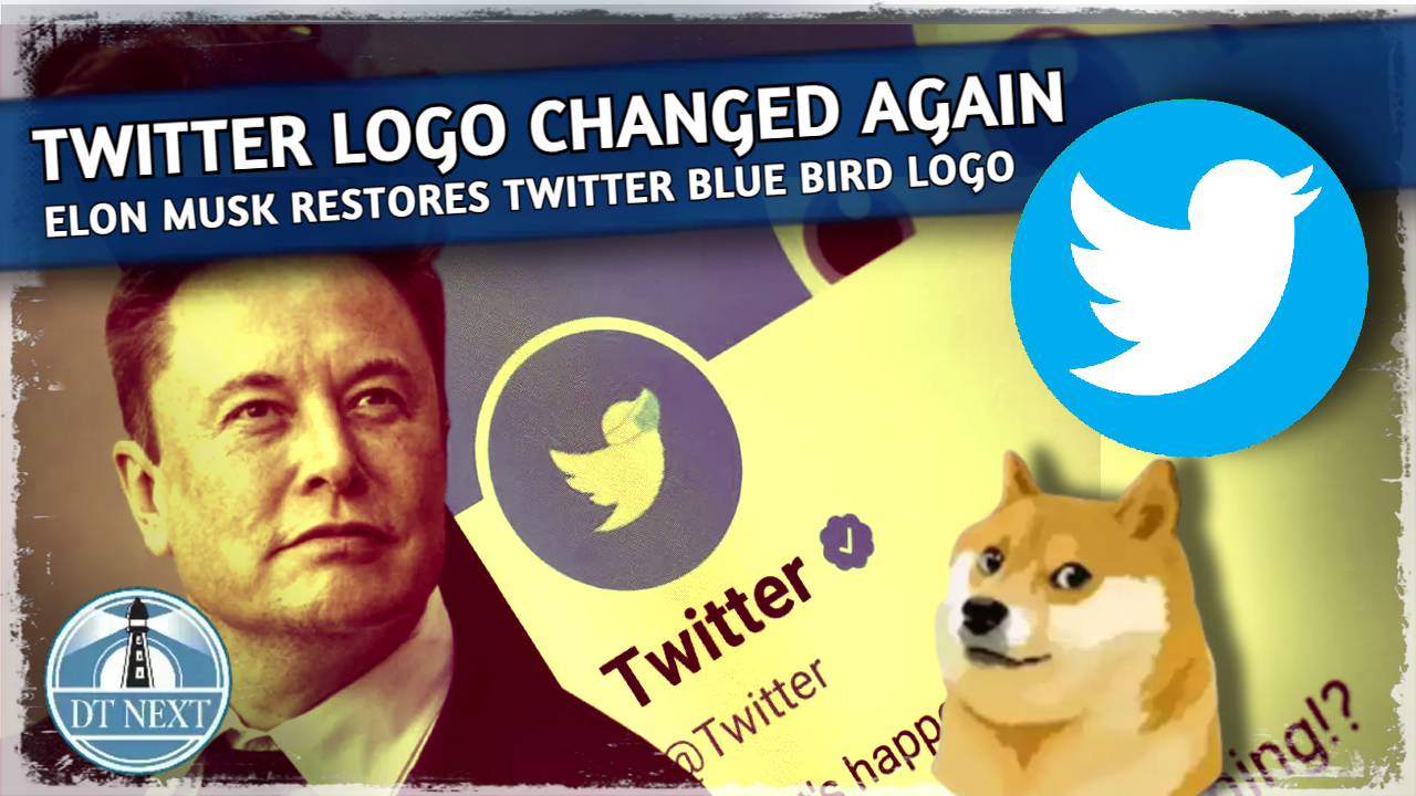 Elon Musk reinstates Twitters blue bird logo Elon Musk reinstates Twitters blue bird logo
