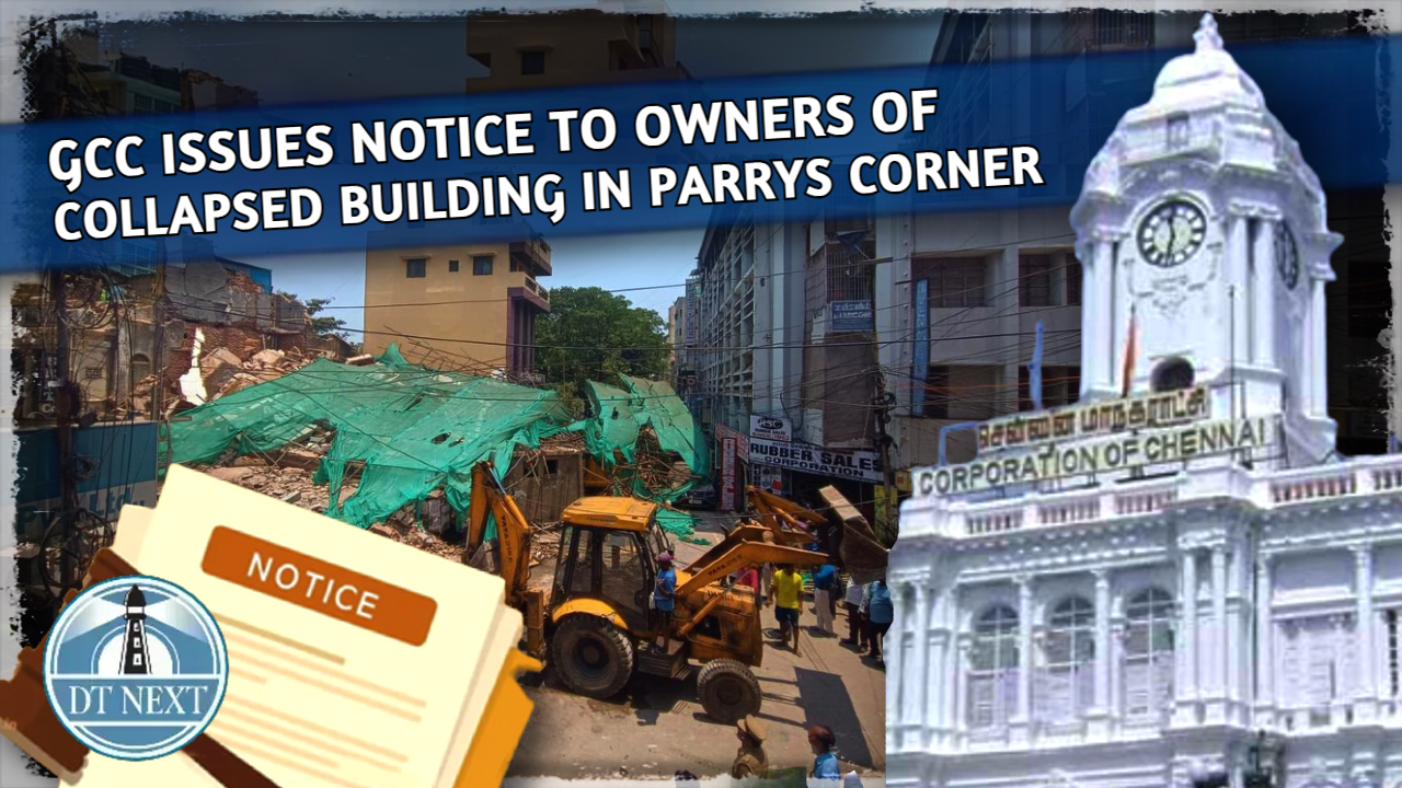 GCC issues notice to owners of collapsed building in Parrys Corner GCC issues notice to owners of collapsed building in Parrys Corner