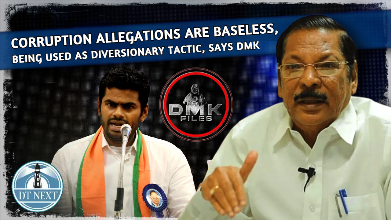 DMK slaps ₹500 cr legal notice on TN BJP chief Annamalai DMK slaps ₹500 cr legal notice on TN BJP chief Annamalai