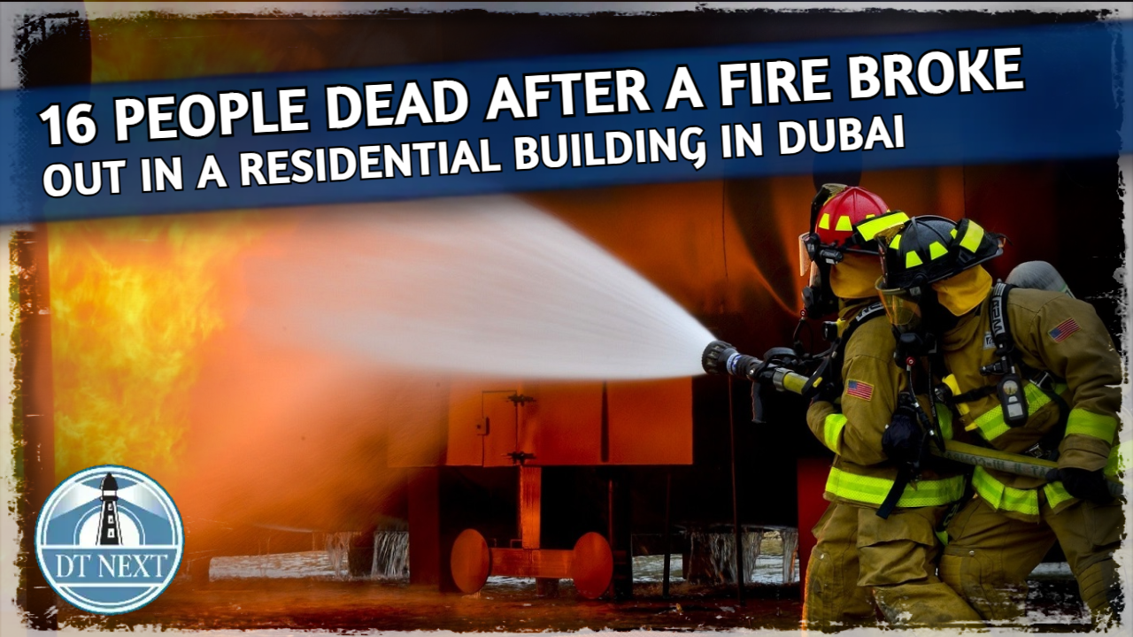 Dubai residential building fire