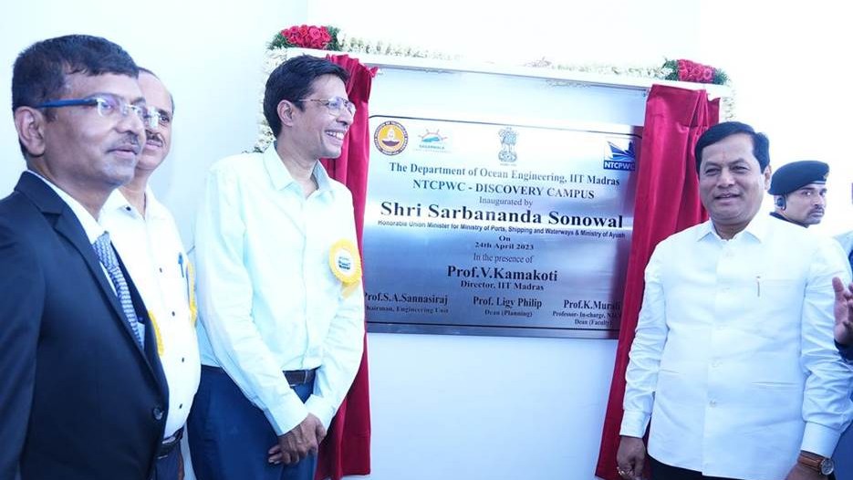 Union Min Sonowal inaugurates tech arm of Shipping Ministry in TN
