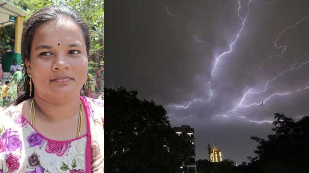 Woman dies in Kancheepuram struck by lightning
