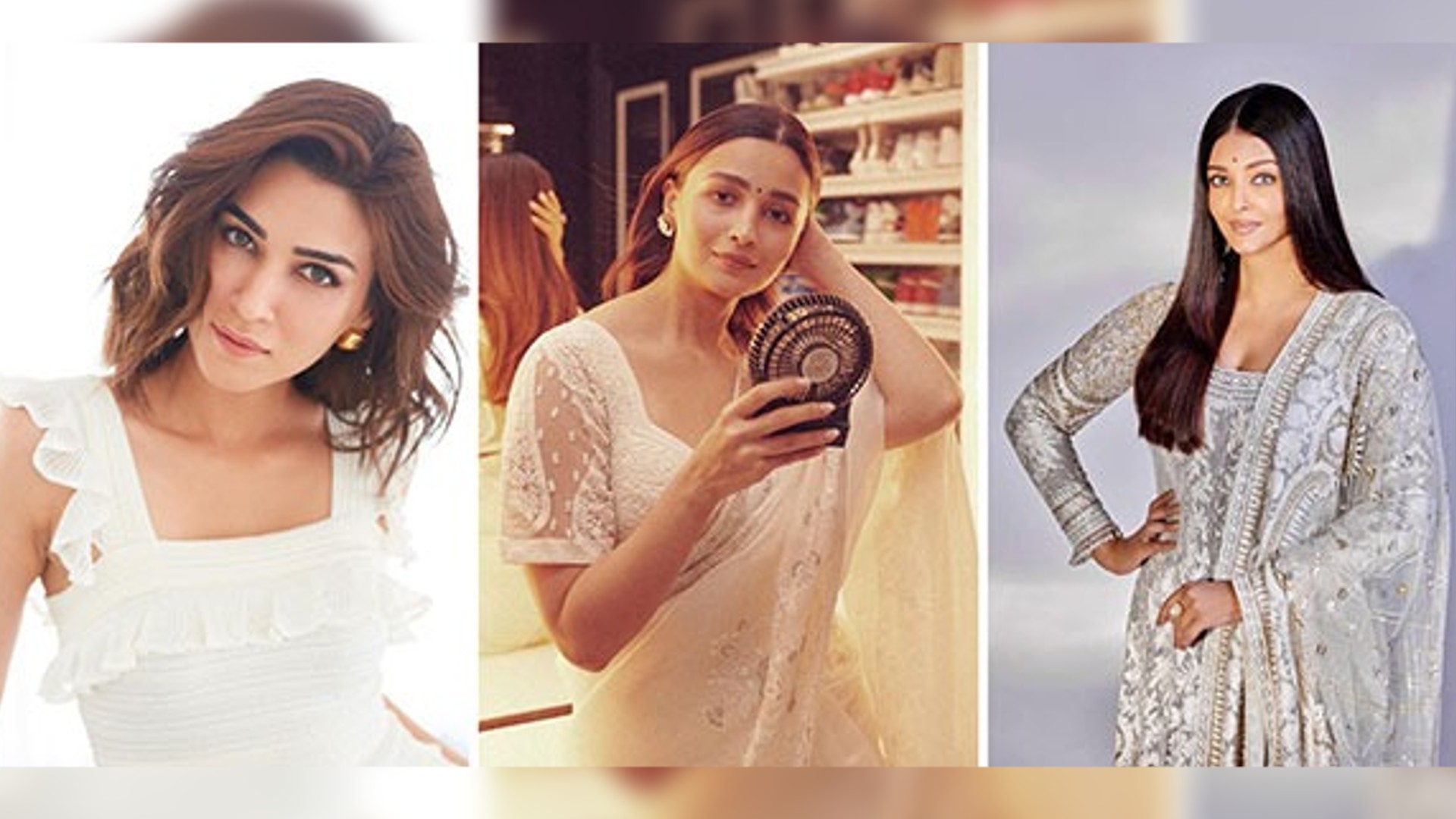 Summer Fashion: Celebs wears white from short dresses to sarees