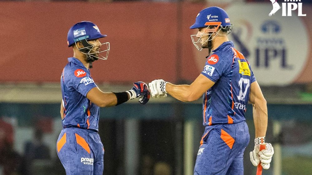 Mayers, Stoinis fire LSG to 2nd highest total in IPL history