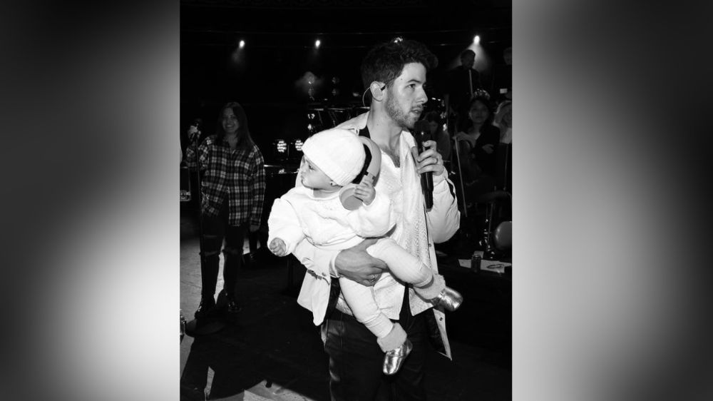 Nick Jonas shares pic of daughters first soundcheck at Royal Albert Hall