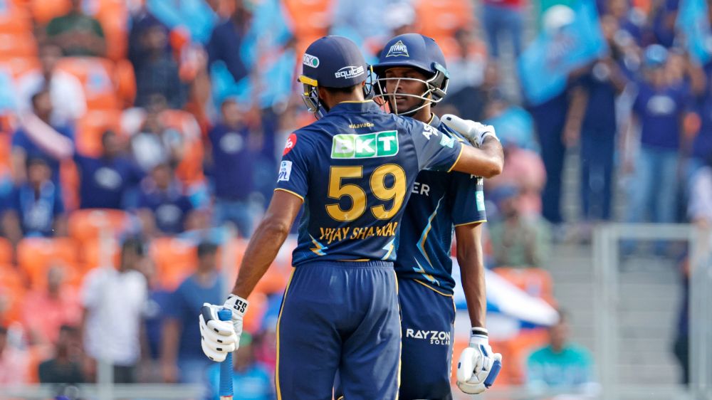 IPL 2023: Vijay Shankar, Sai Sudharsan power GT to 204/4 against KKR