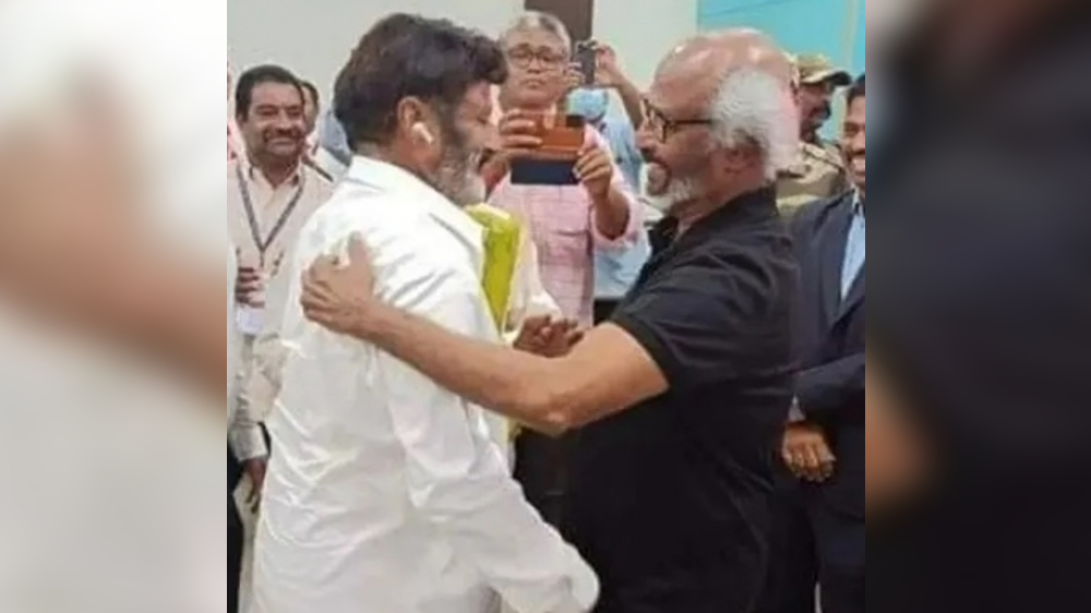 Rajinikanth reaches Vijayawada to attend NTRs centenary celebrations