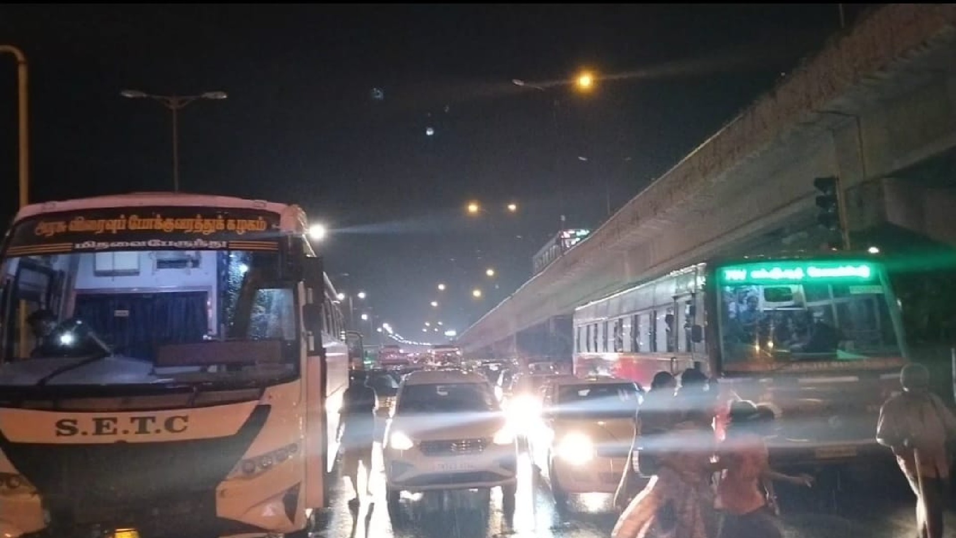 8 injured after SETC bus rams 6 bikes on GST Road