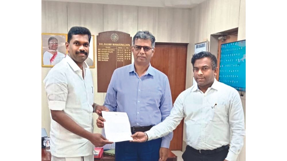 Boost amenities at Vaniyambadi rly station, urges AIADMK MLA