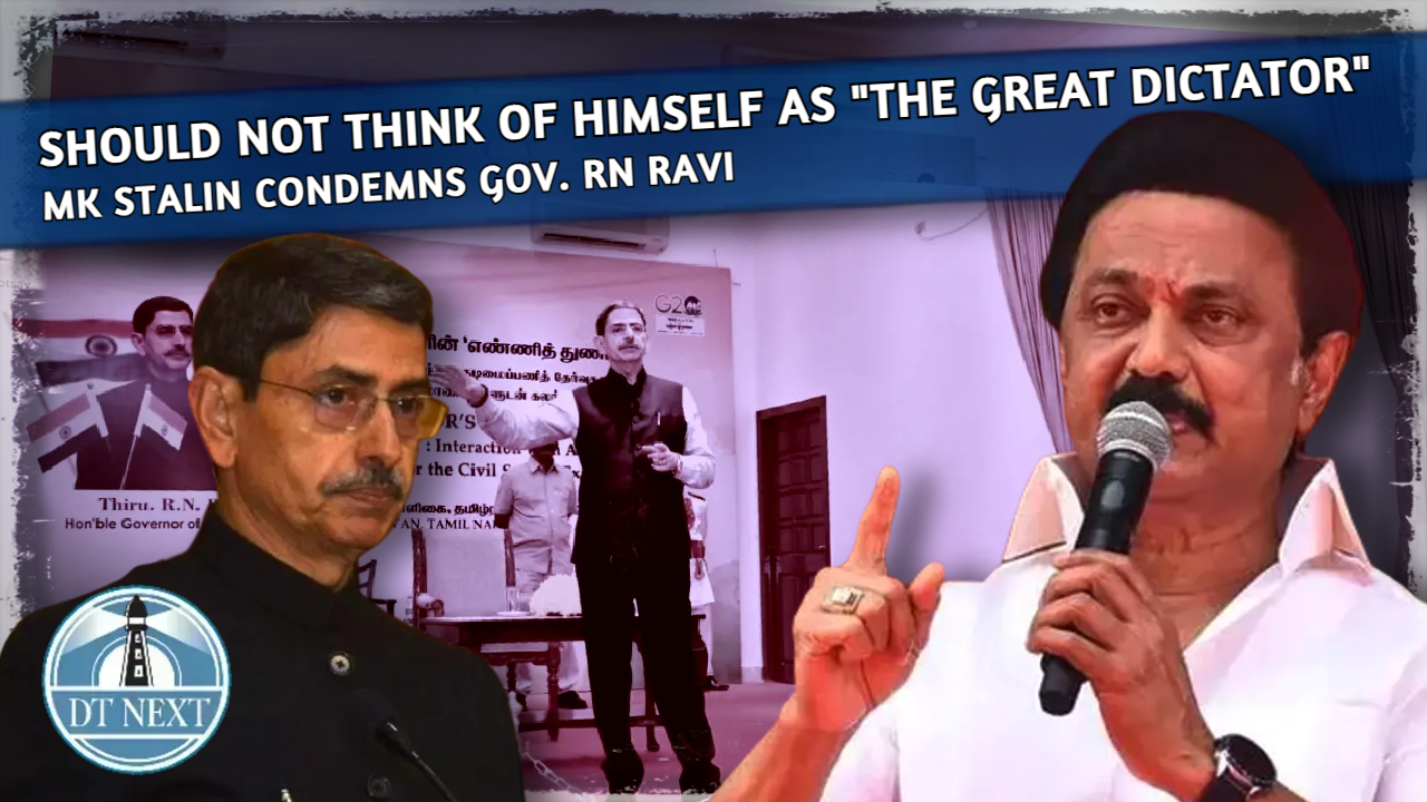 TN CM Stalin on Guv Ravis kill bill comment TN CM Stalin on Guv Ravis kill bill comment